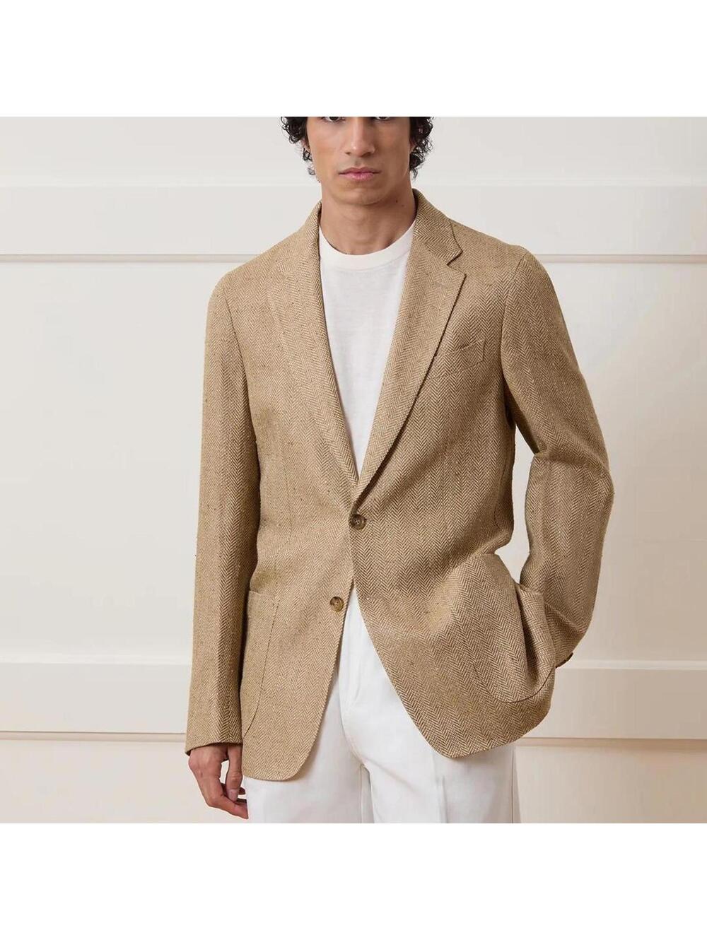 Todd Snyder ITALIAN SILK-LINEN HERRINGBONE SPORT COAT